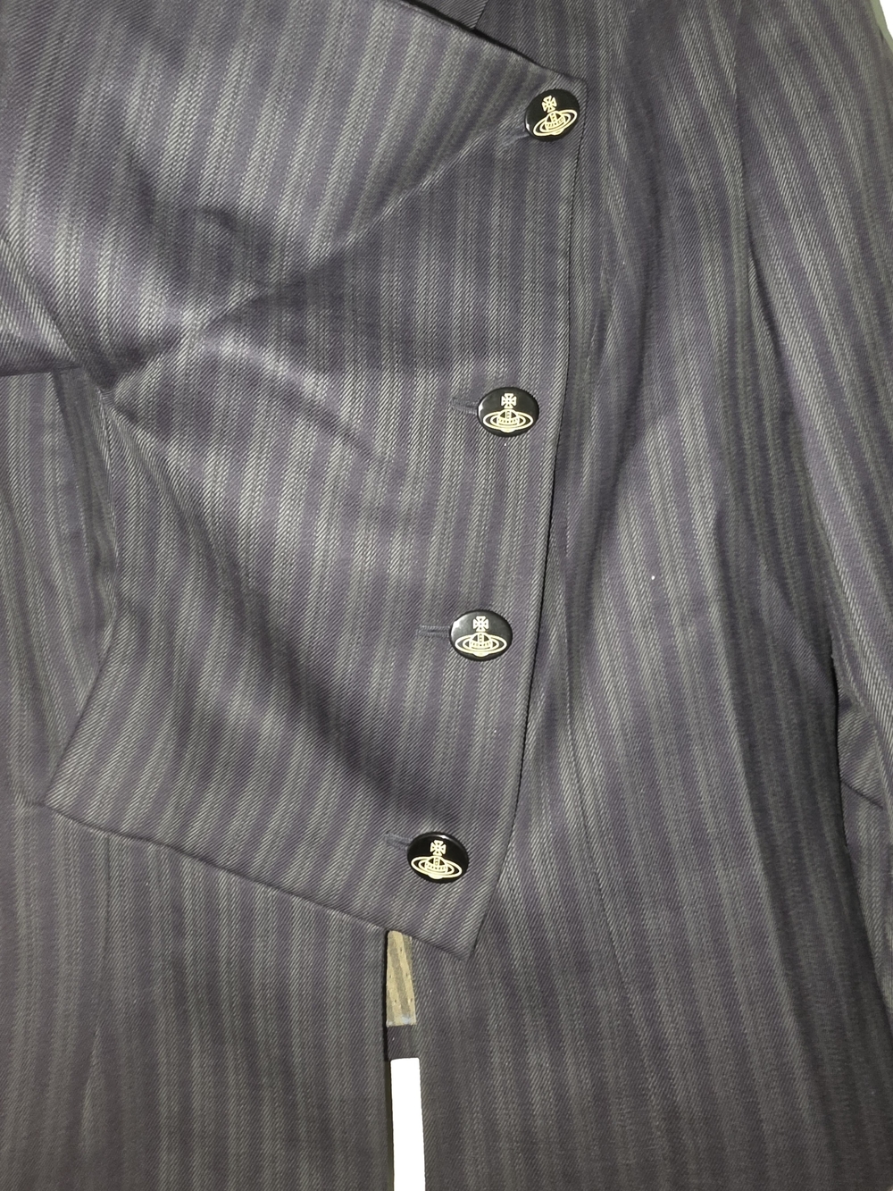 Vivienne Westwood Pinstripe Suit Blazer And Skirt Vintage Collectors Item - Picture 11 of 16
